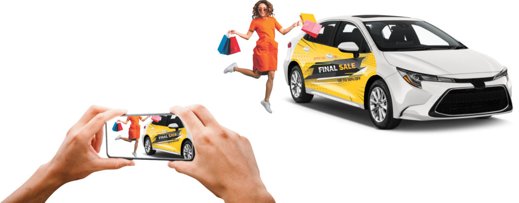 EAZY ADS IMAGE CAR GIRL CAMERA HANDS